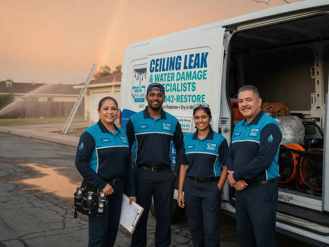 Ceiling Leak Cleanup company in Port Crane, NY